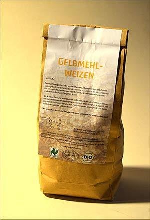 Gelbmehl-Weizen aus dem Taubertal 1 kg