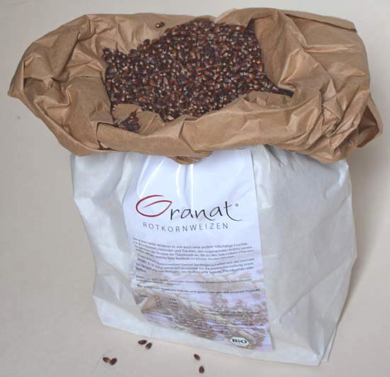 Granat® Rotkorn Weizen aus dem Taubertal 5 kg